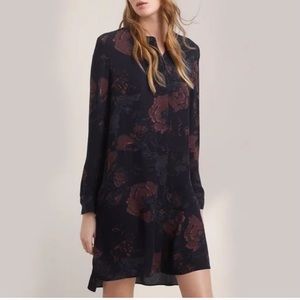 Aritzia Wilfred Silk Bossut Dress
